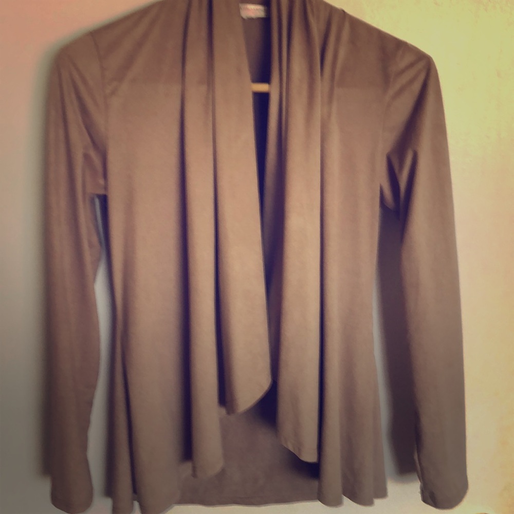 Suede like jacket